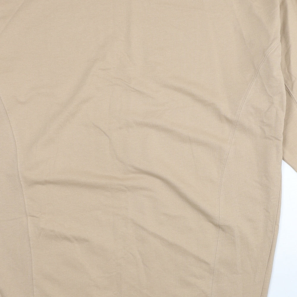 ASOS Womens Beige Cotton Pullover Sweatshirt Size 12 Pullover