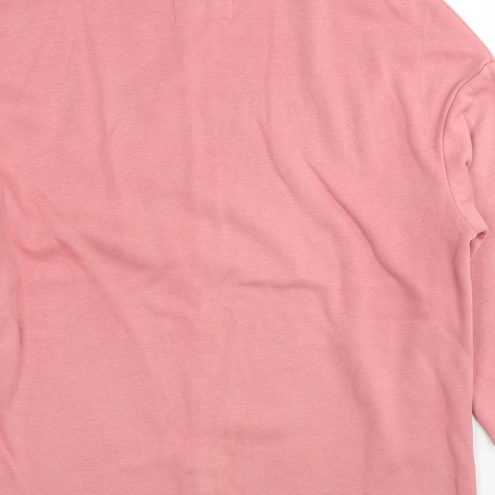 F&F Womens Pink Polyester Pullover Sweatshirt Size 8 Pullover