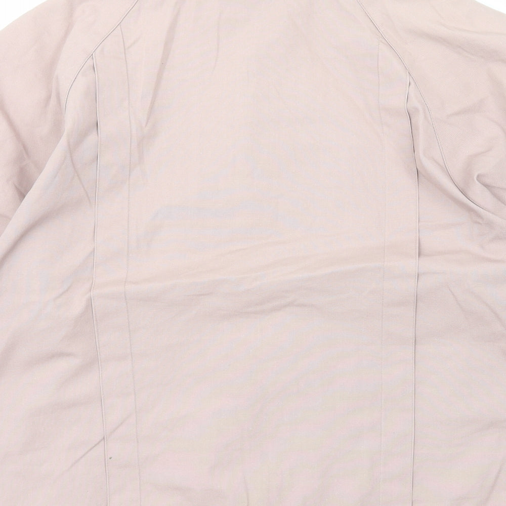 Preworn Womens Pink Jacket Size L Zip