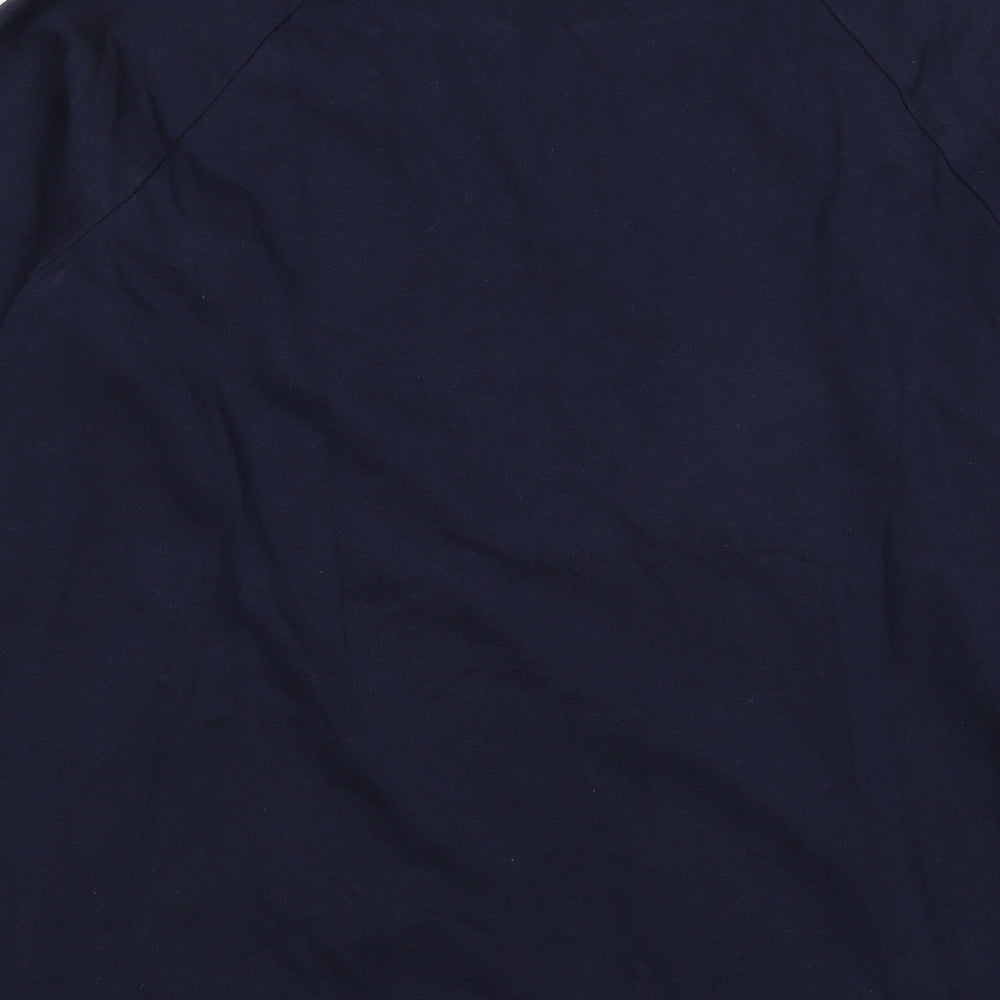 Capsule Womens Blue Polyester Pullover Sweatshirt Size 14 Pullover