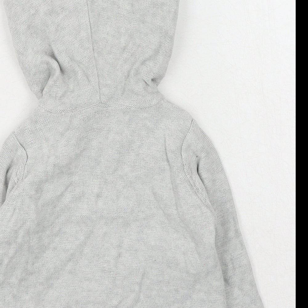 Matalan Baby Grey Jacket Size 3-6 Months Button