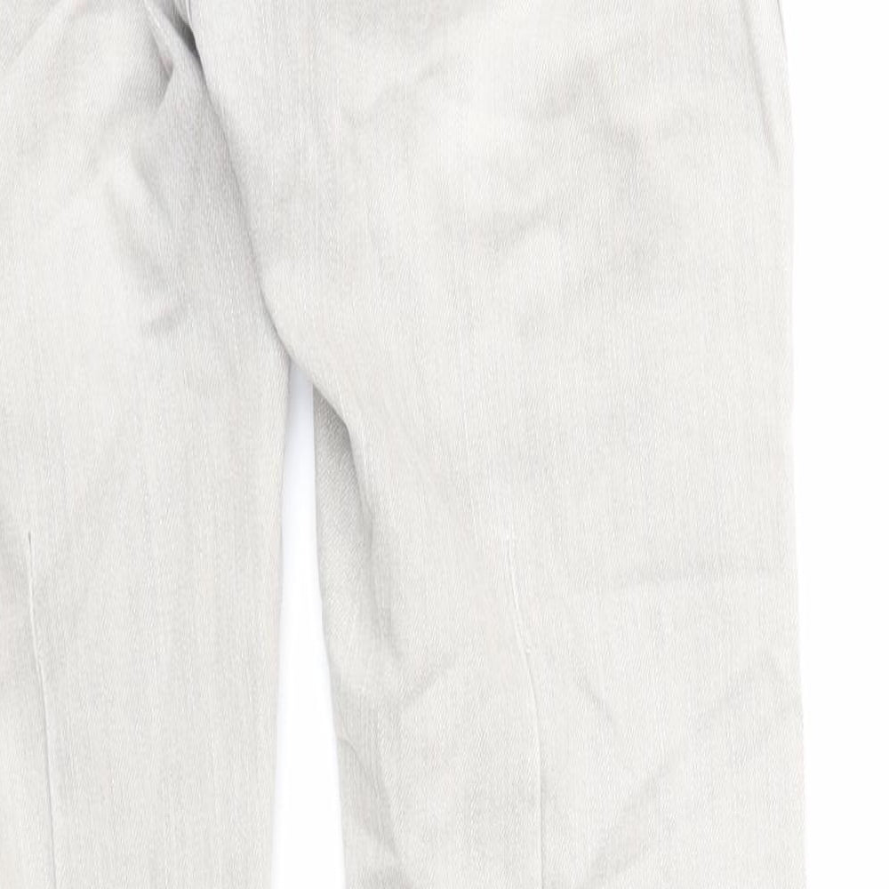 DKNY Jeans Womens Grey Cotton Skinny Jeans Size 26 in Regular Zip
