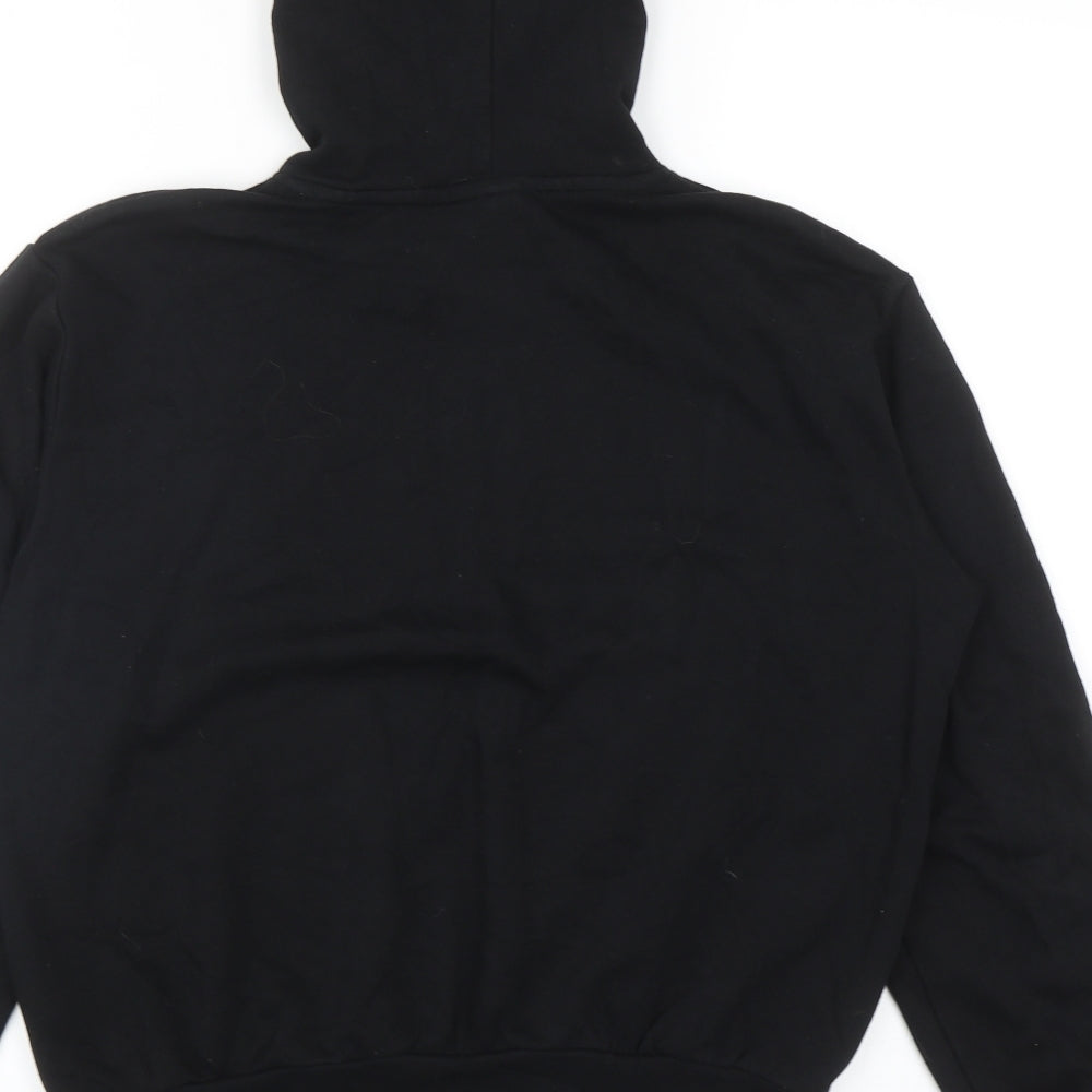Divided by H&M Womens Black Cotton Pullover Hoodie Size XS Pullover