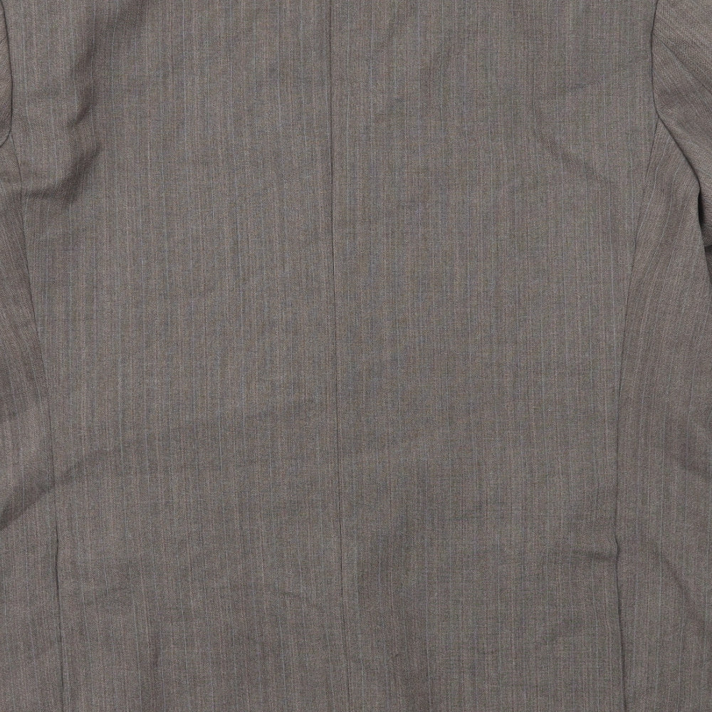 Marks & Spencer Mens Brown Jacket Blazer Size M Button