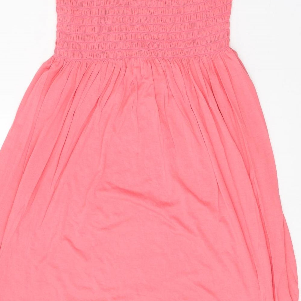 Preworn Womens Pink Viscose A-Line One Size Off the Shoulder Pullover