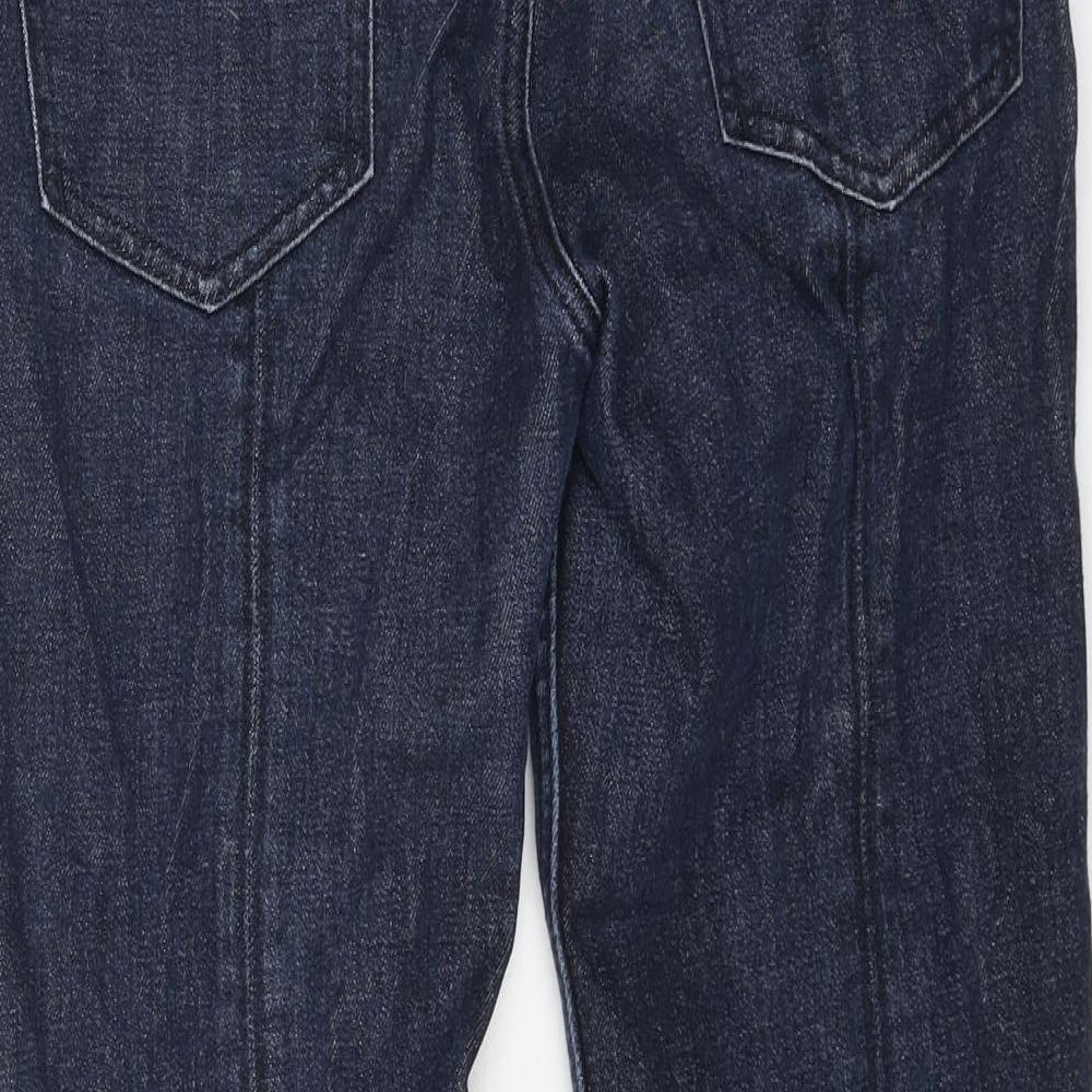 Pilcro Mens Blue Cotton Straight Jeans Size 28 in L25 in Regular Button