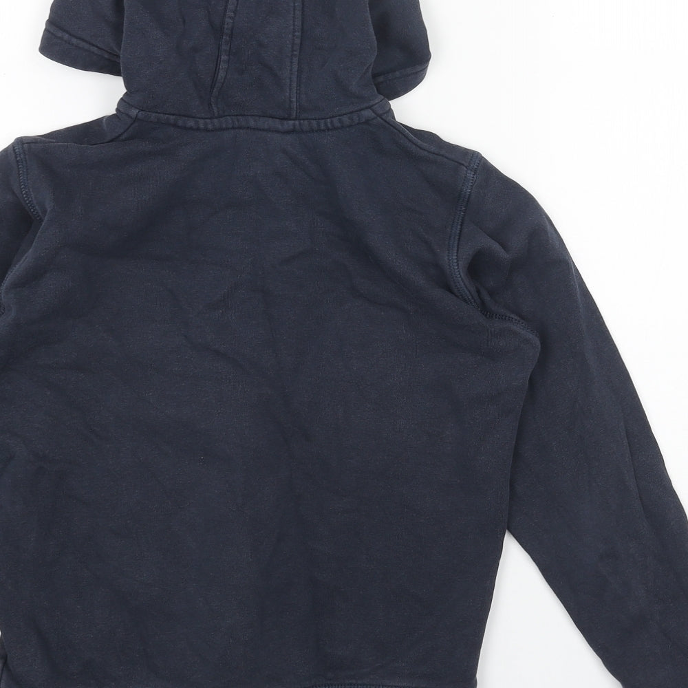 Marks & Spencer Boys Blue Basic Jacket Jacket Size 9-10 Years Zip