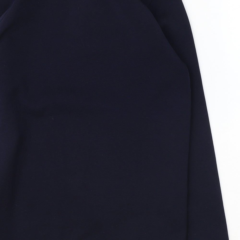 River Island Mens Blue Polyester Pullover Sweatshirt Size S