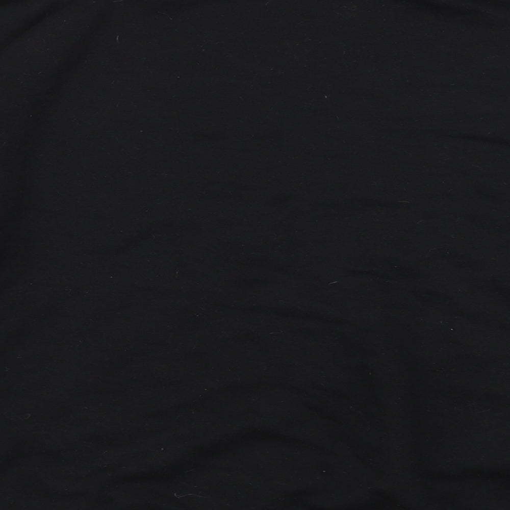 Primark Womens Black Cotton Pullover Sweatshirt Size XS Pullover