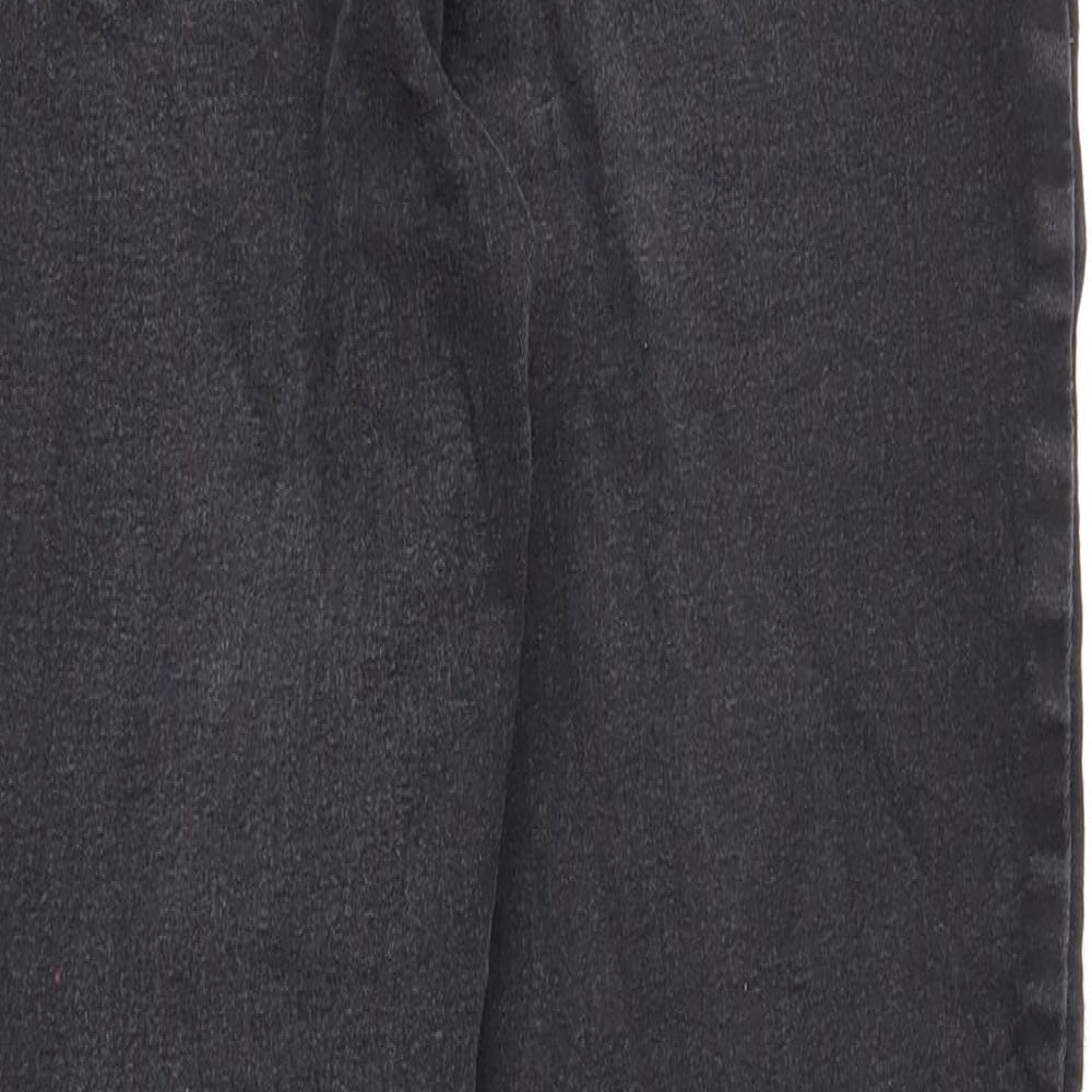 Marks & Spencer Womens Black Cotton Jegging Jeans Size 10 Regular