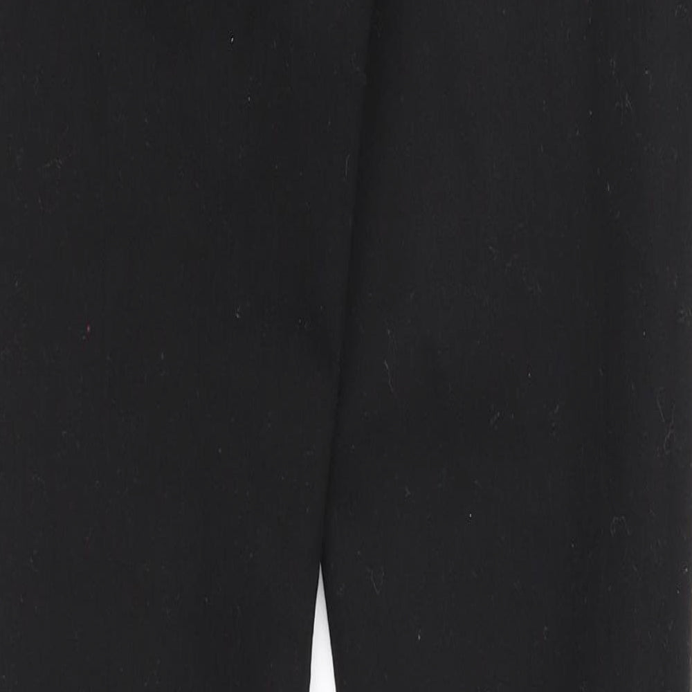 Preworn Womens Black Cotton Skinny Jeans Size 28 in Regular Zip