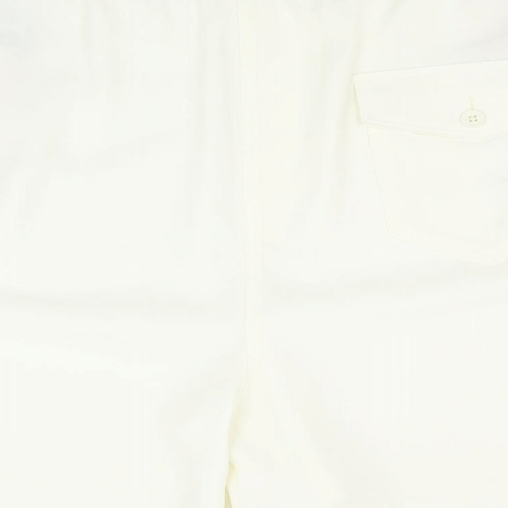 Marks & Spencer Womens Ivory Polyester Sweat Shorts Size 20 Regular Pull On