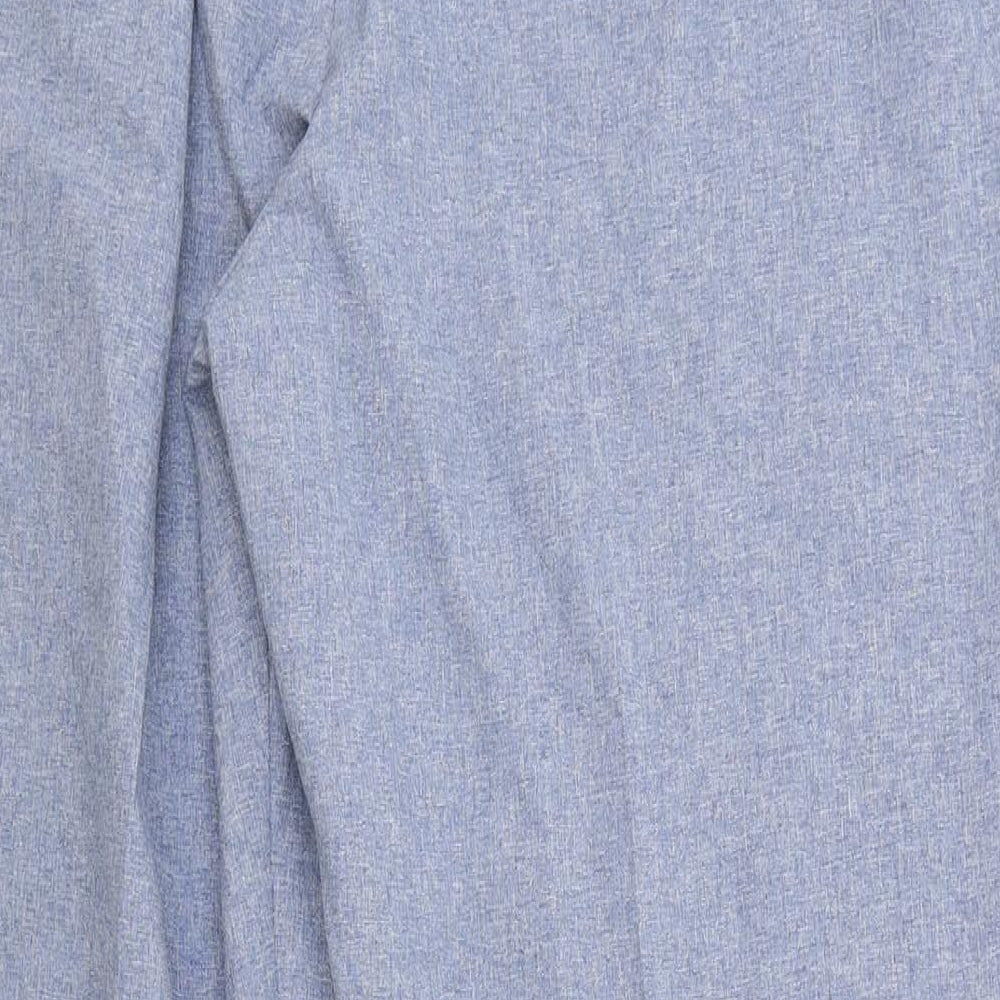Classics Womens Blue Polyester Trousers Size 20 Regular