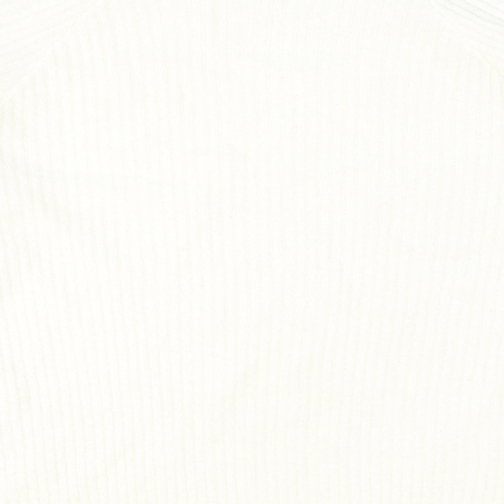 FB Sister Womens Ivory Polyester Pullover Sweatshirt Size M Pullover