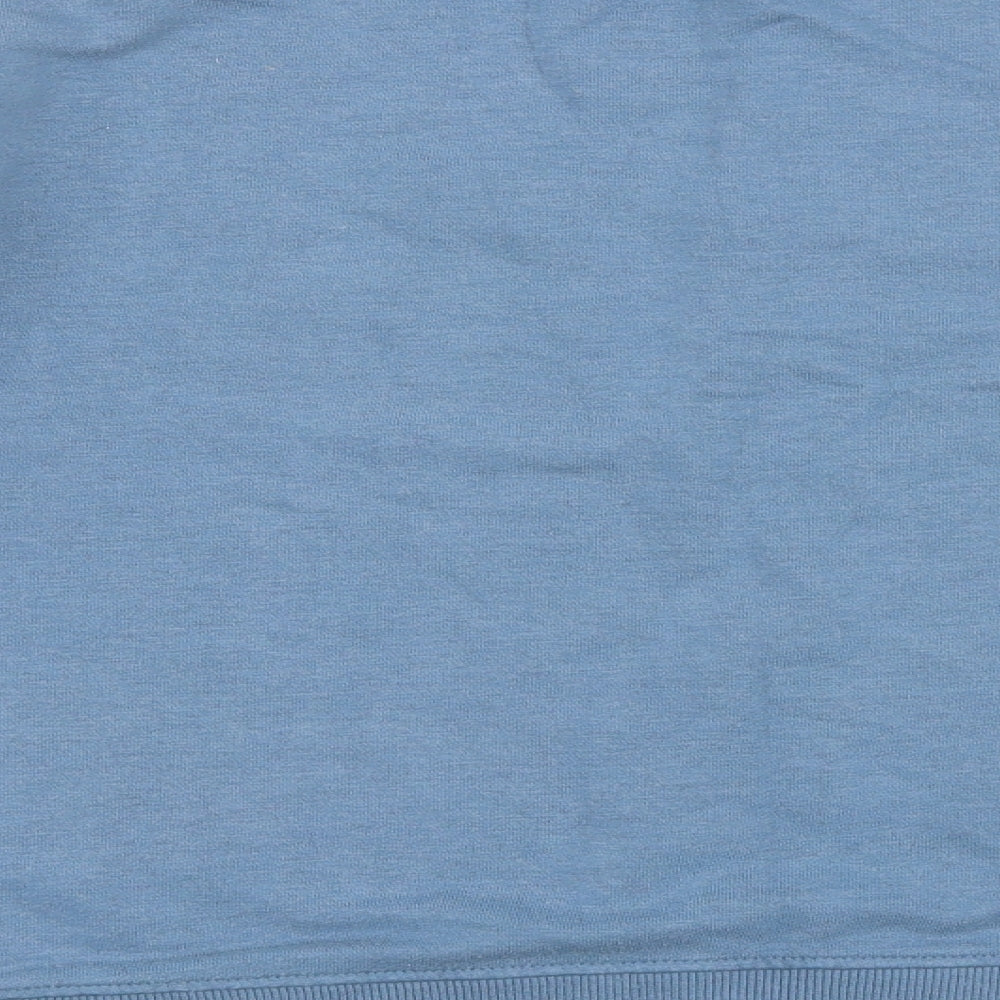 ICHI Mens Blue Cotton Pullover Sweatshirt Size XS