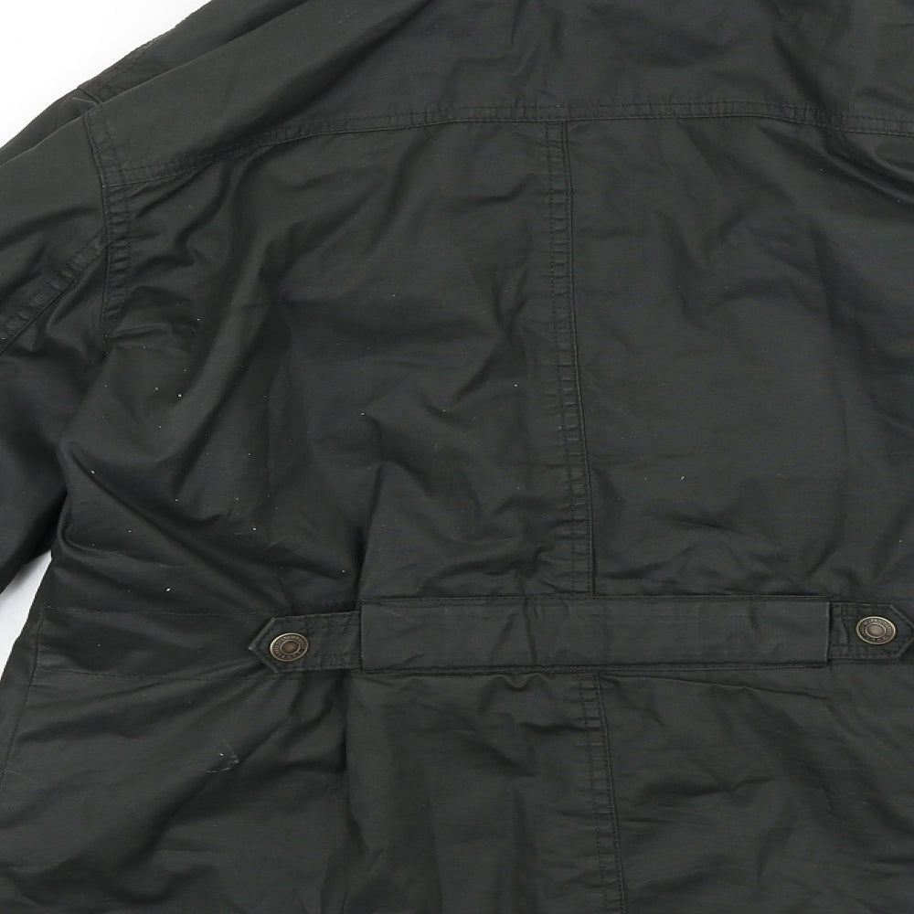 H&M Womens Green Jacket Size 8 Zip