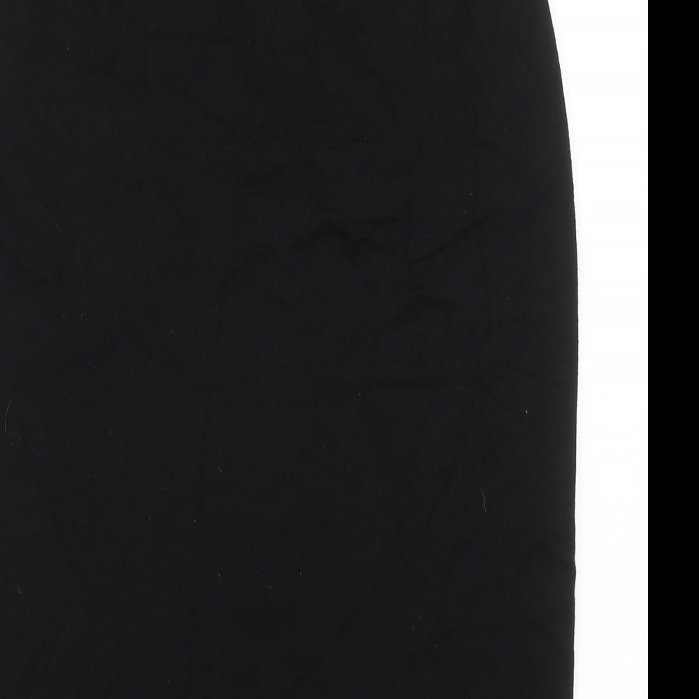 Box2 Womens Black Polyester Straight & Pencil Skirt Size 14