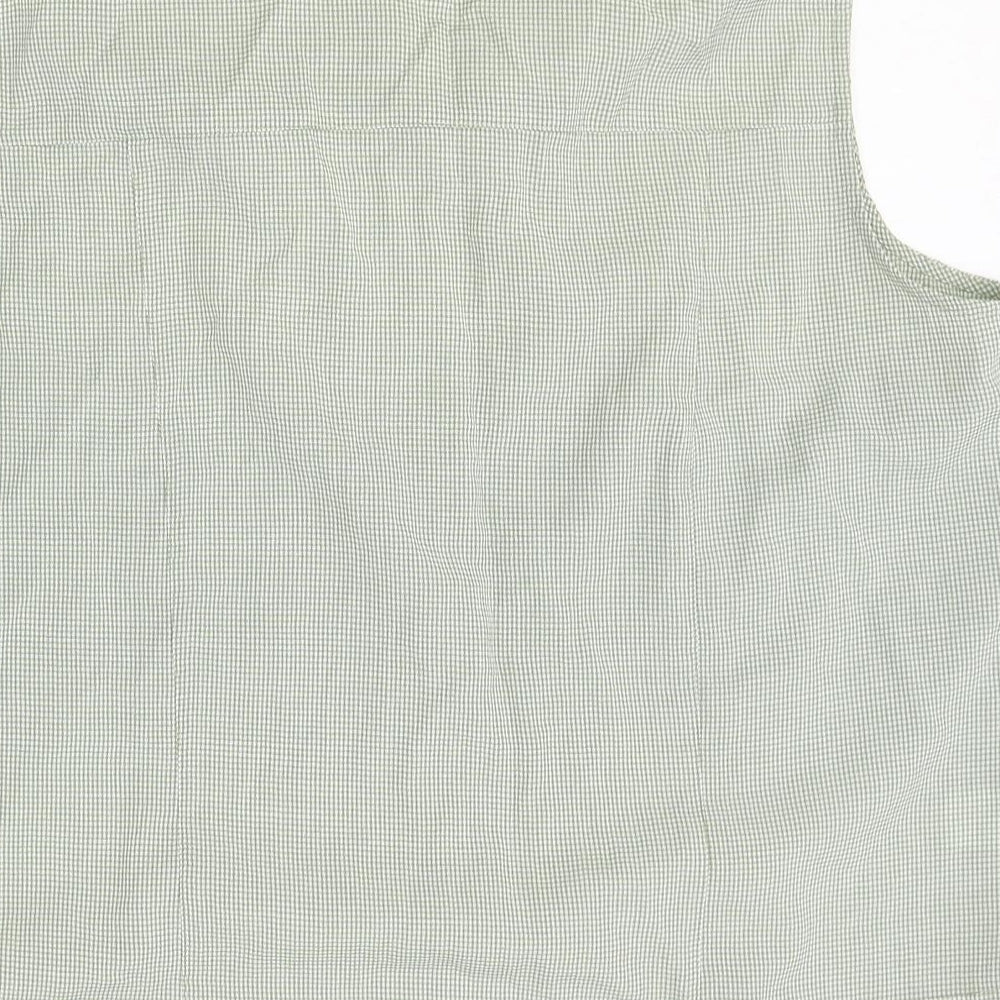 Roberto Celli Womens Green Polyester Basic Tank Size 18 V-Neck