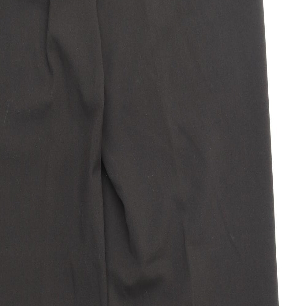 Epilogue Womens Brown Polyester Trousers Size 12 Regular Zip
