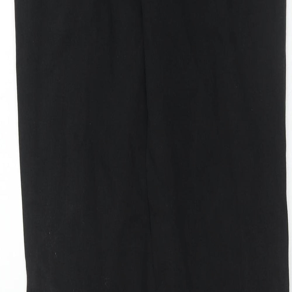 VILA Womens Black Cotton Skinny Jeans Size S Regular Zip
