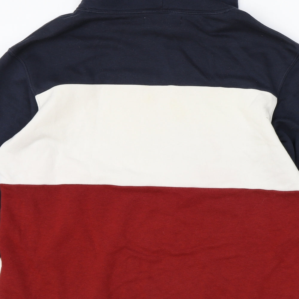 H&M Mens Blue Cotton Pullover Sweatshirt Size M