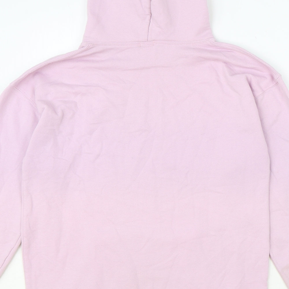Skinny Dip Womens Pink Polyester Pullover Hoodie Size S Pullover