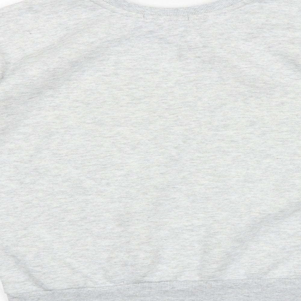 Primark Womens Grey Cotton Pullover Sweatshirt Size 8 Pullover - Rodeo West
