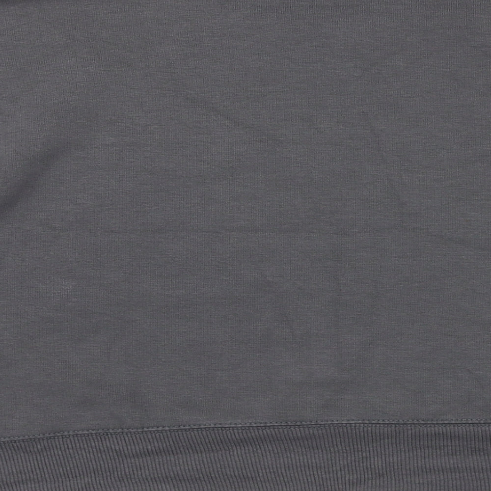 ASOS Womens Grey Cotton Pullover Sweatshirt Size 10 Pullover