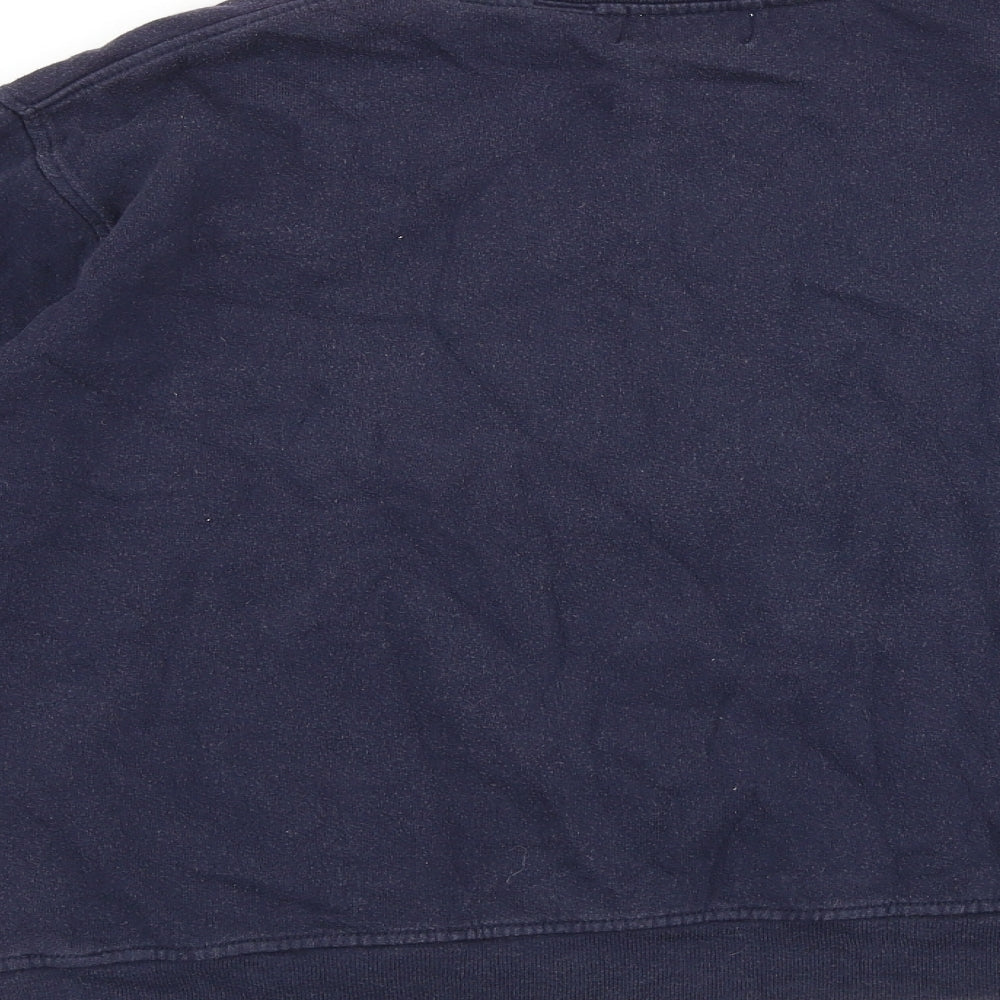 Shenanigans Womens Blue Cotton Pullover Sweatshirt Size M Pullover