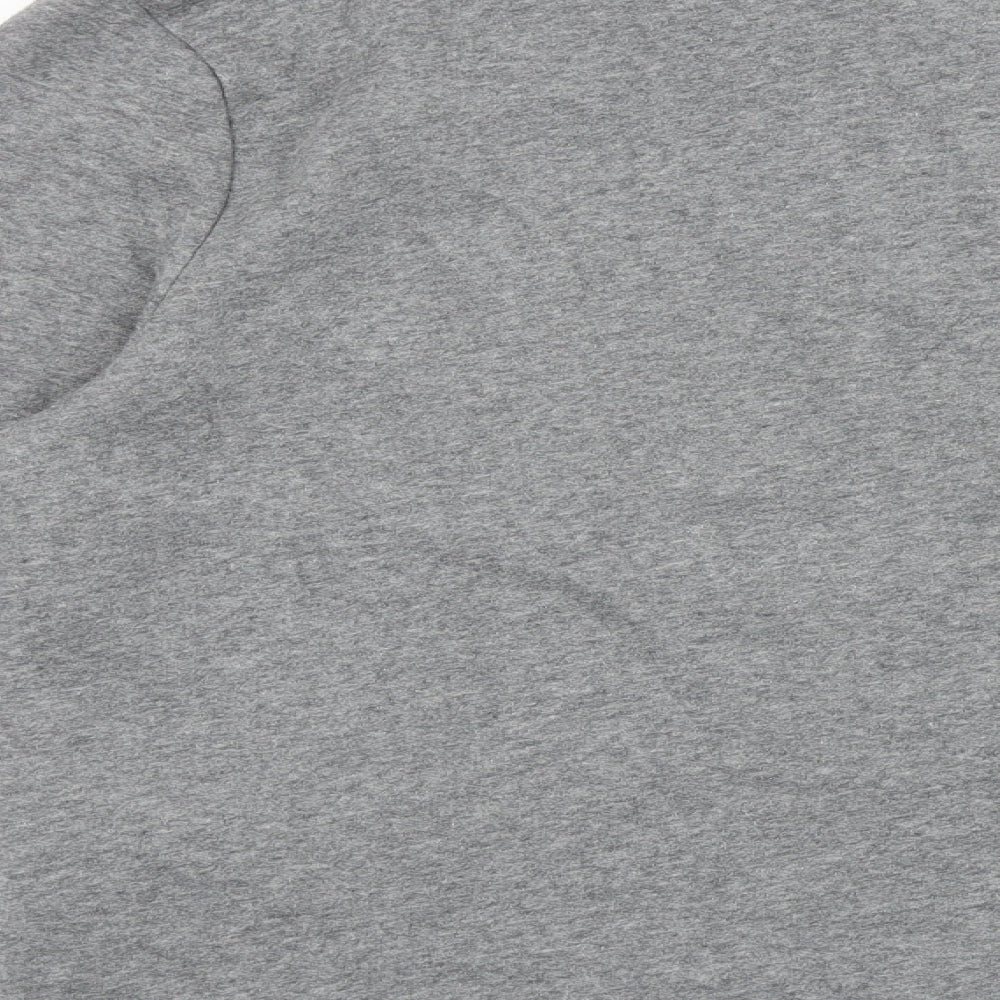 Amisu Womens Grey Cotton Pullover Sweatshirt Size XL Pullover