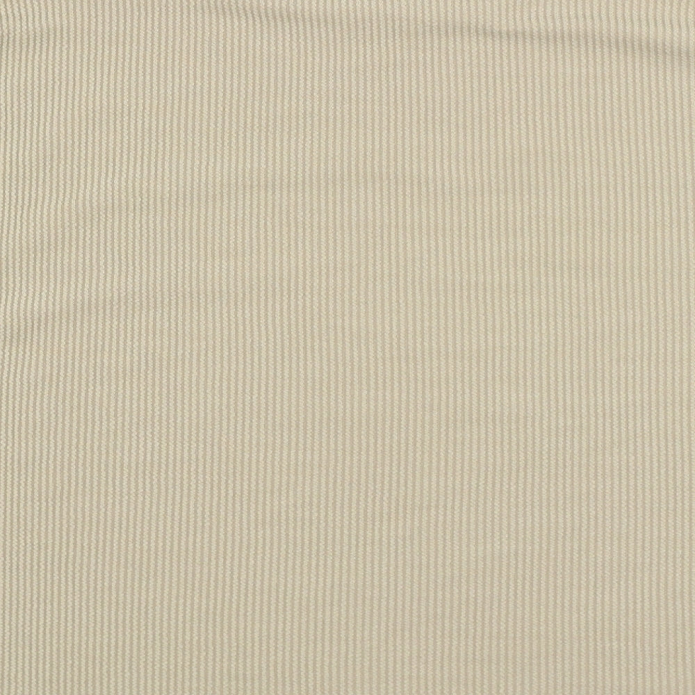 Peacocks Womens Beige Cotton Pullover Sweatshirt Size S Pullover