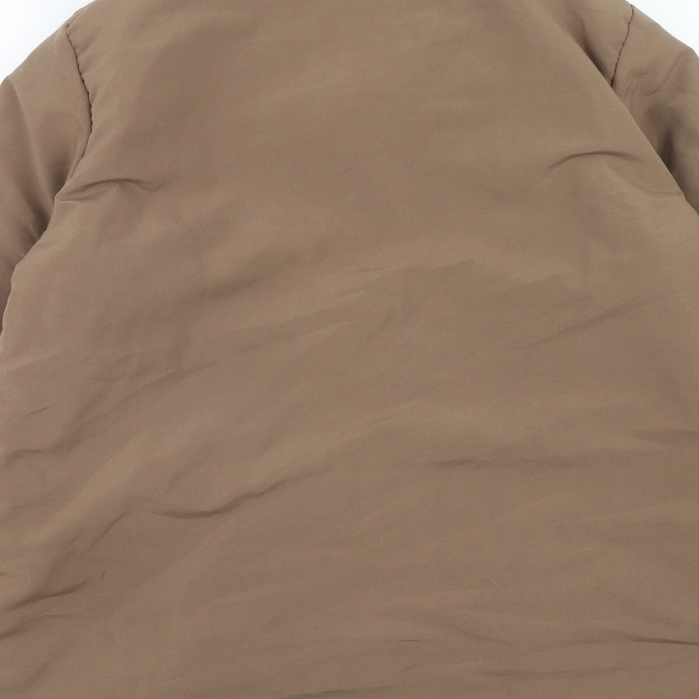 Claire Neuville Womens Brown Jacket Size 14 Zip