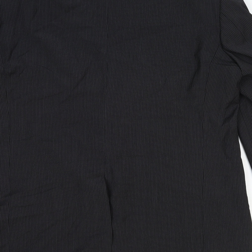 Marks & Spencer Mens Grey Wool Jacket Blazer Size M Regular