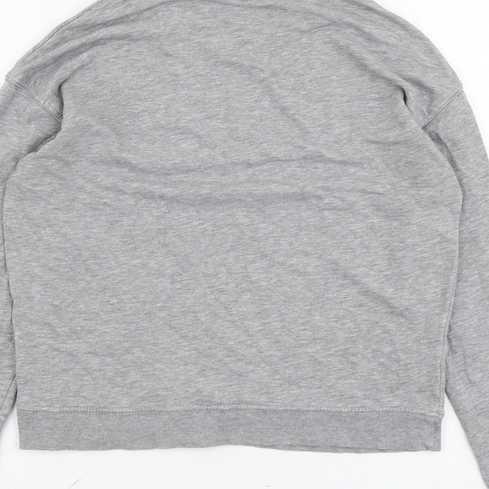 H&M Mens Grey Cotton Pullover Sweatshirt Size S - Love Heart