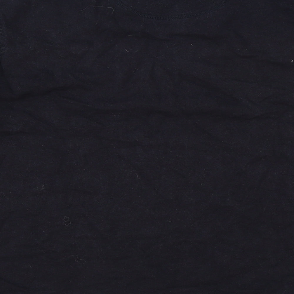 Marks & Spencer Mens Blue Cotton Pullover Sweatshirt Size M