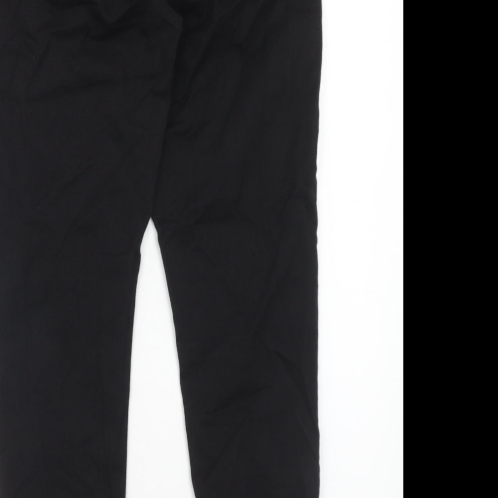Marks & Spencer Womens Black Cotton Jegging Jeans Size 36 in Regular
