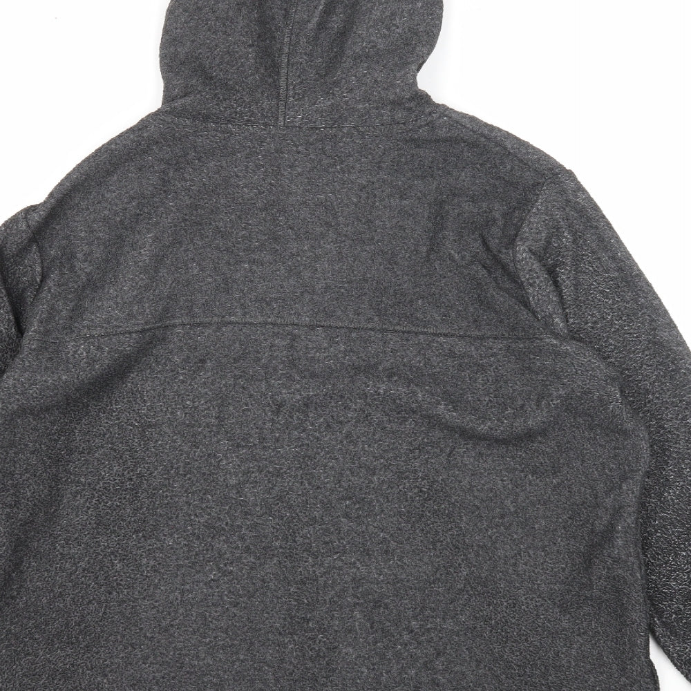 BHS Womens Grey Round Neck Polyester Pullover Jumper Size 16