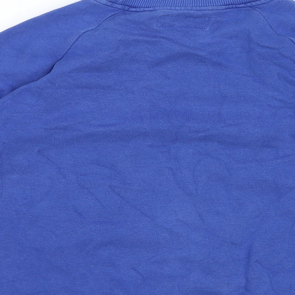 NEXT Boys Blue Cotton Pullover Sweatshirt Size 9 Years Pullover