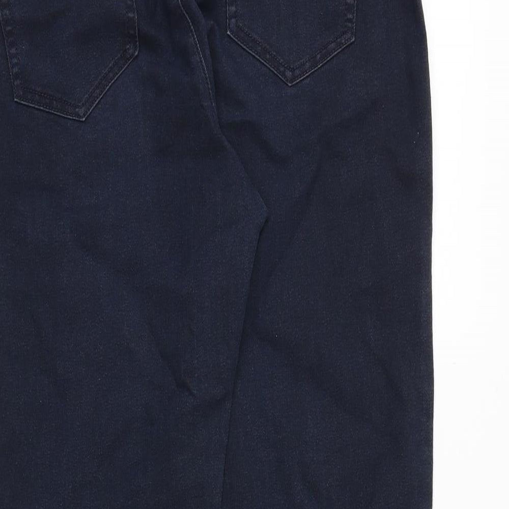 Preworn Womens Blue Cotton Jegging Jeans Size 31 in Slim