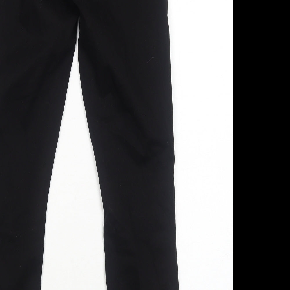 J Brand Womens Black Cotton Skinny Jeans Size 6 Regular Zip