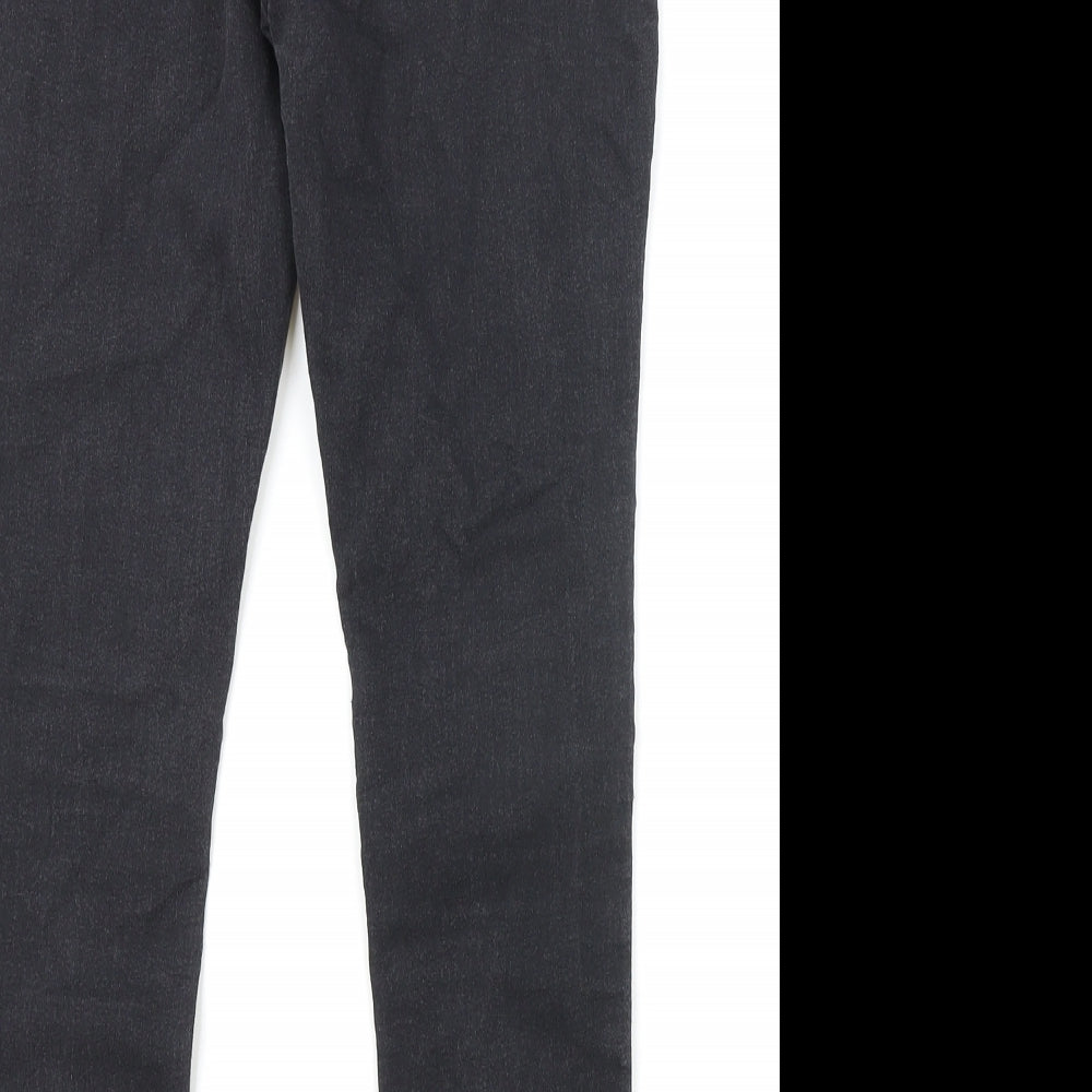 Marks & Spencer Womens Black Cotton Jegging Jeans Size 10 Regular