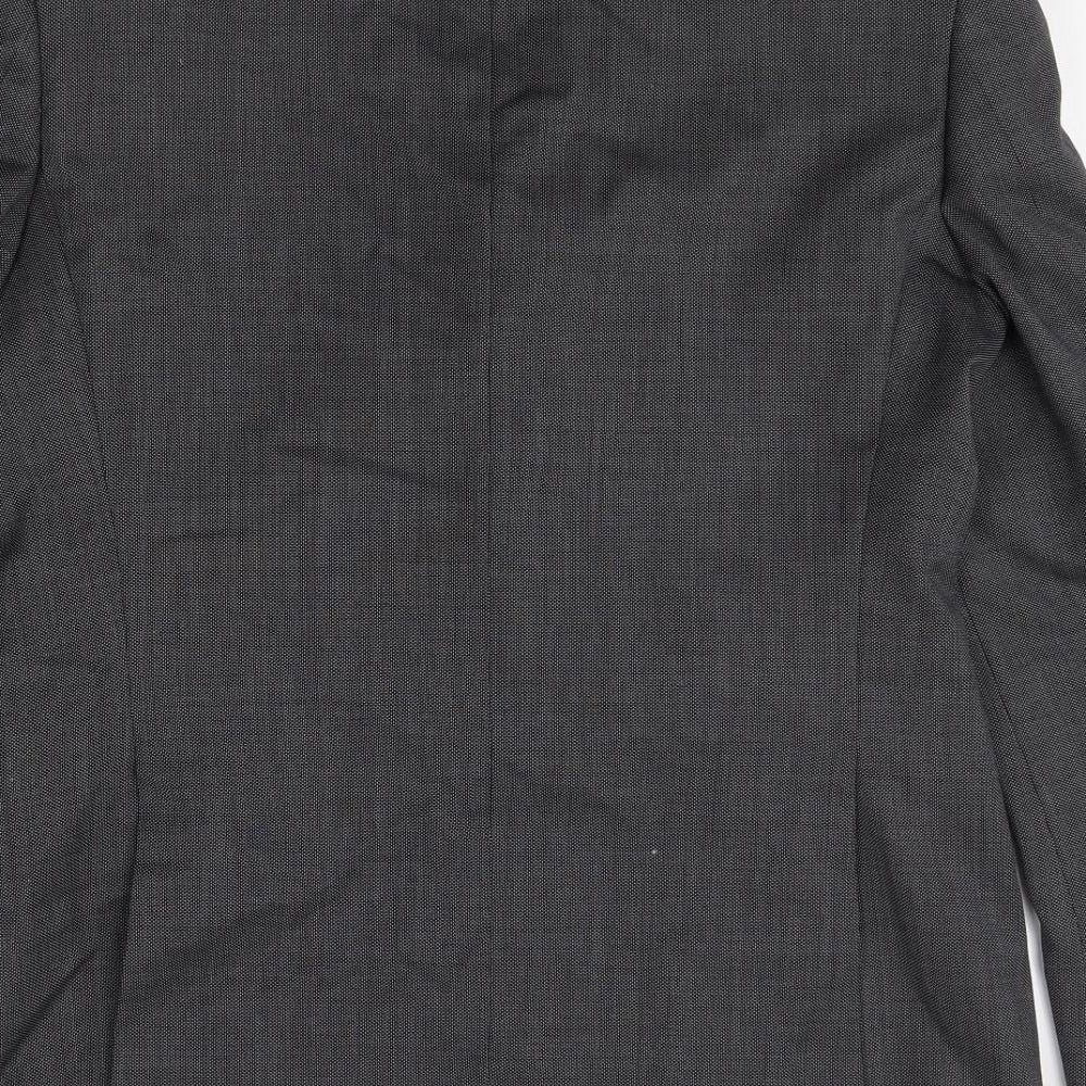 Marks & Spencer Mens Grey Wool Jacket Suit Jacket Size 40 Regular