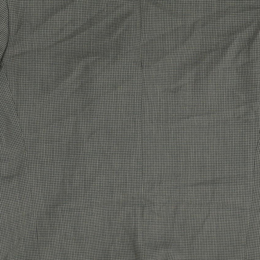 Marks & Spencer Mens Grey Cotton Jacket Suit Jacket Size 42 Regular