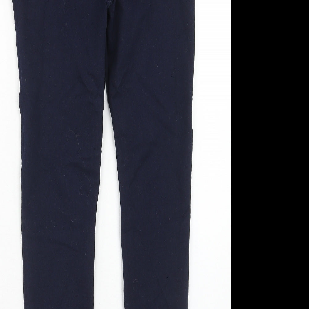 Papaya Womens Blue Cotton Jegging Jeans Size 8 Regular