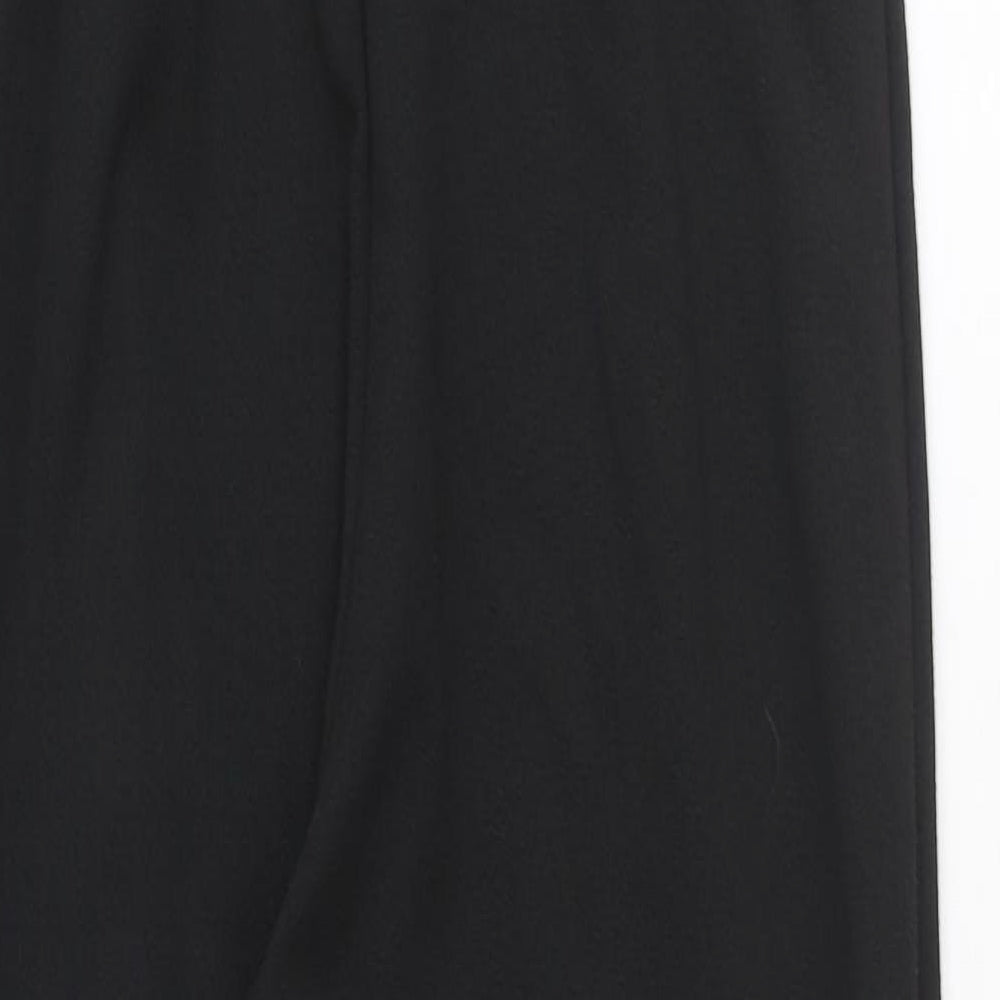 Stylewise Womens Black Polyester Jumpsuit One-Piece Size 12 Pullover