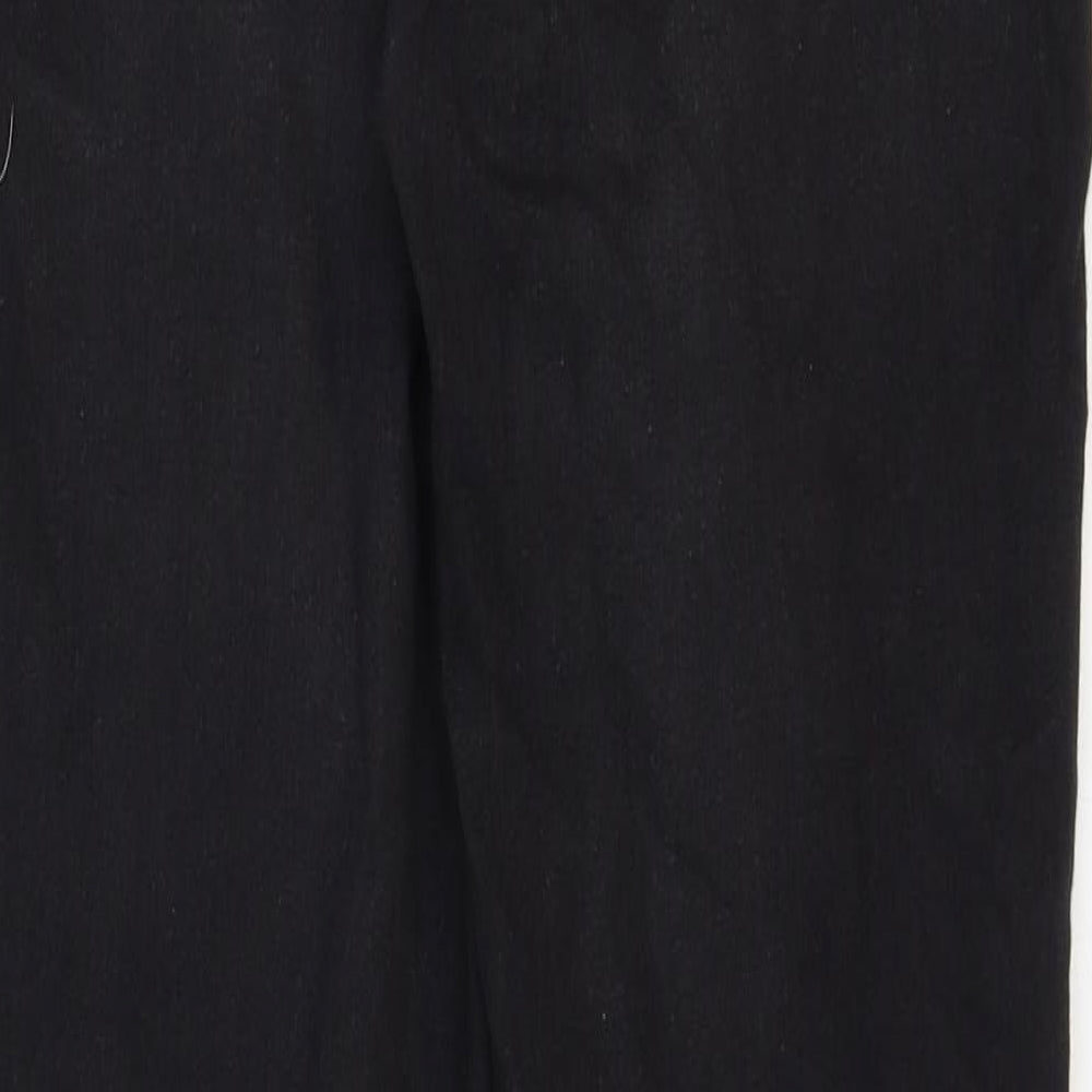 Dream Jeans Womens Black Cotton Skinny Jeans Size 26 in Regular Zip