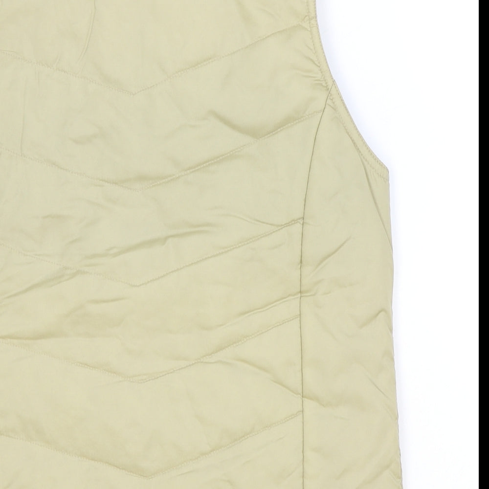 McKay Womens Beige Gilet Jacket Size S Zip