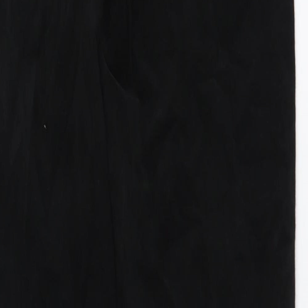 Marks & Spencer Womens Black Cotton Skinny Jeans Size 10 L30 in Regular Button