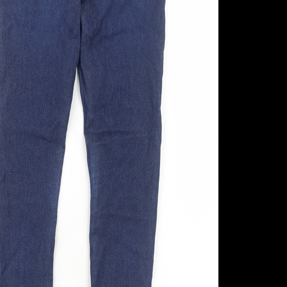 Papaya Womens Blue Cotton Jegging Jeans Size 8 Regular