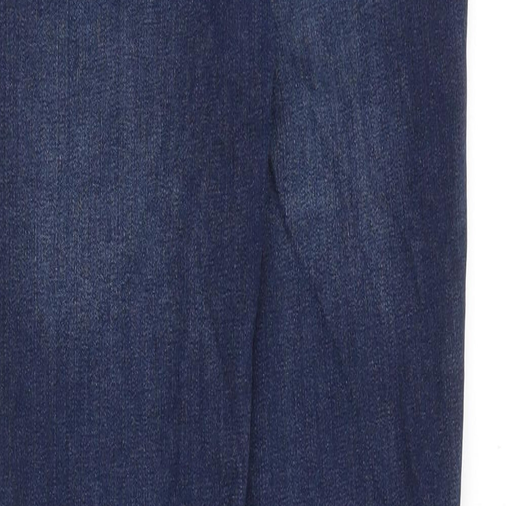 Gap Womens Blue Cotton Skinny Jeans Size 26 in Regular Zip